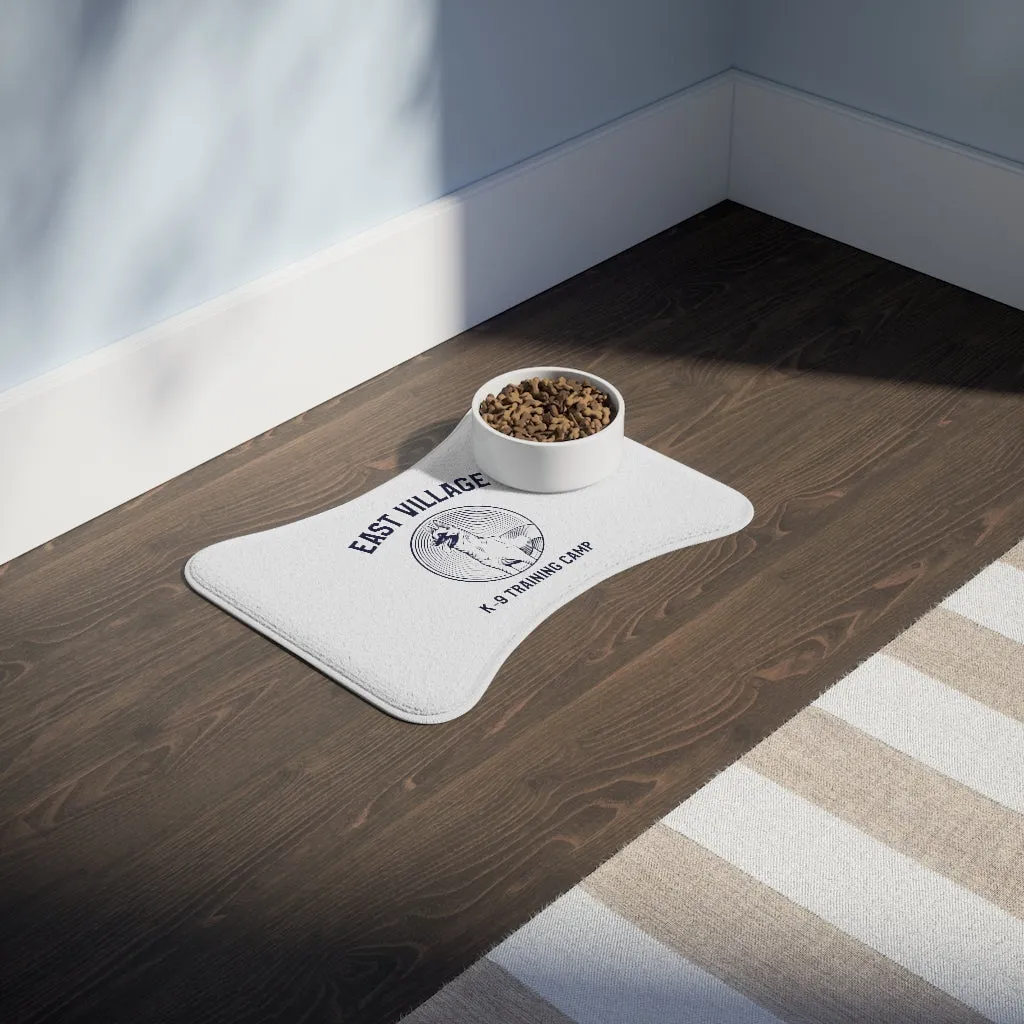 East Village K-9 Training Camp Dog Feeding Mat