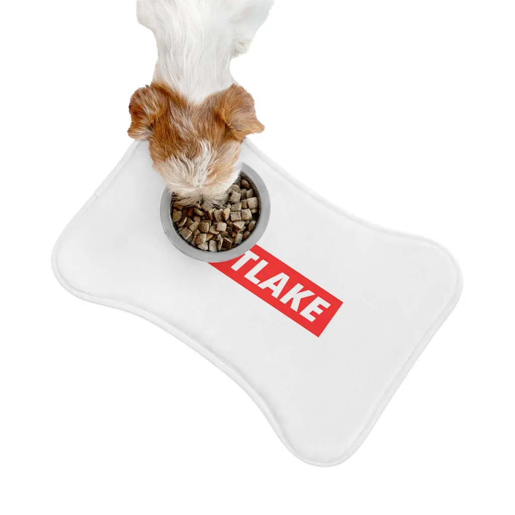 Eastlake Hipster Logo Bone Shaped Dog Feeding Mat