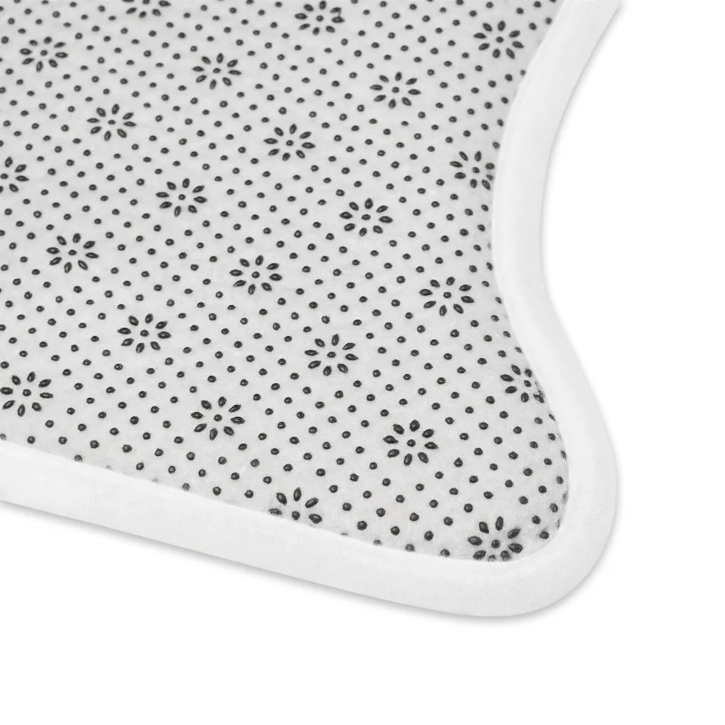 Eastlake Hipster Logo Bone Shaped Dog Feeding Mat