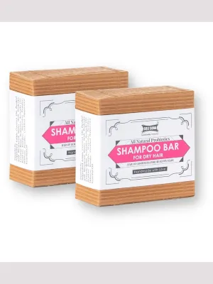 Goli Soda All Natural Probiotics Shampoo Bar for Dry Hair