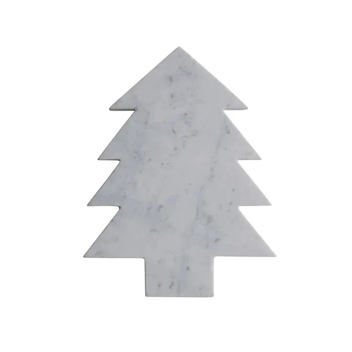 Marble Tree Shaped Serving Board